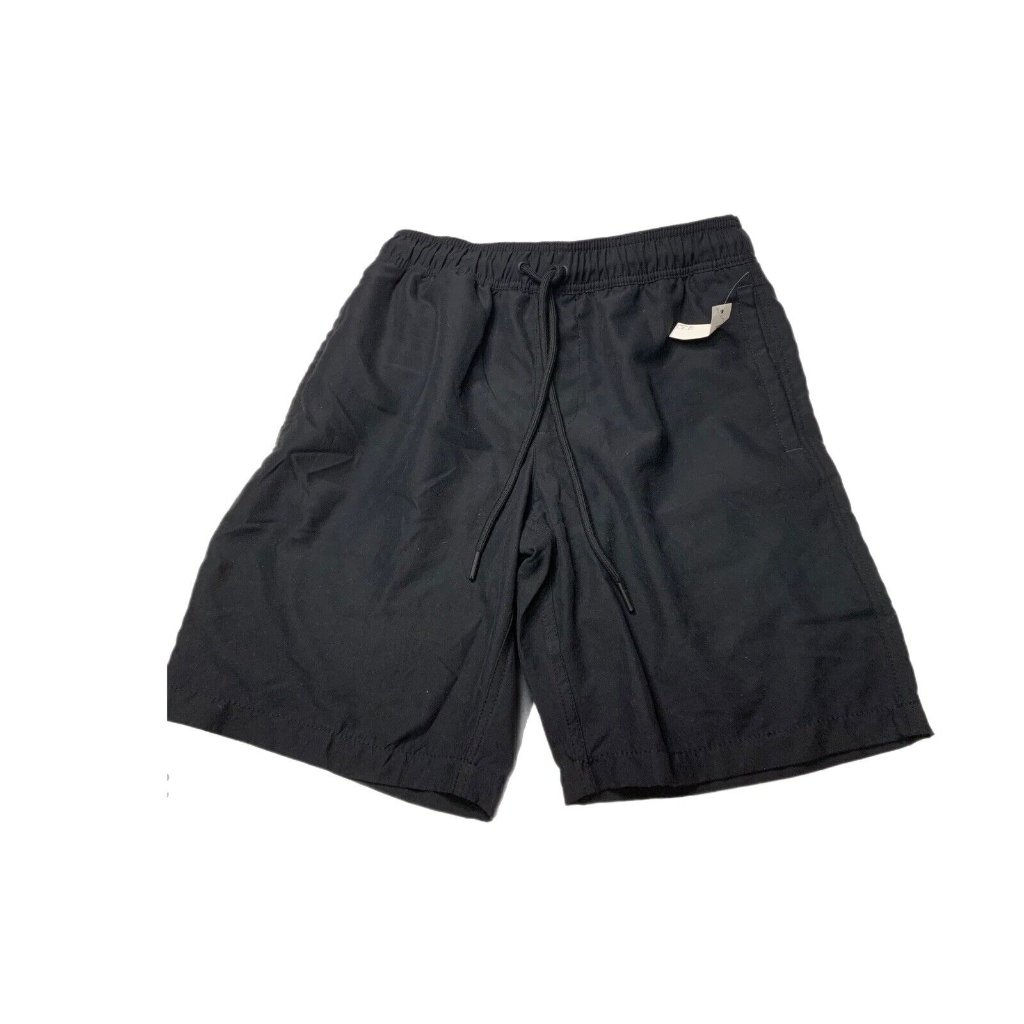 Nwt Amazon Essentials Men's Black Lined Quick-Dry Swim Trunks Small